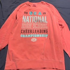 UCA National Cheerleading Championship 2015 Pink Sweatshirt